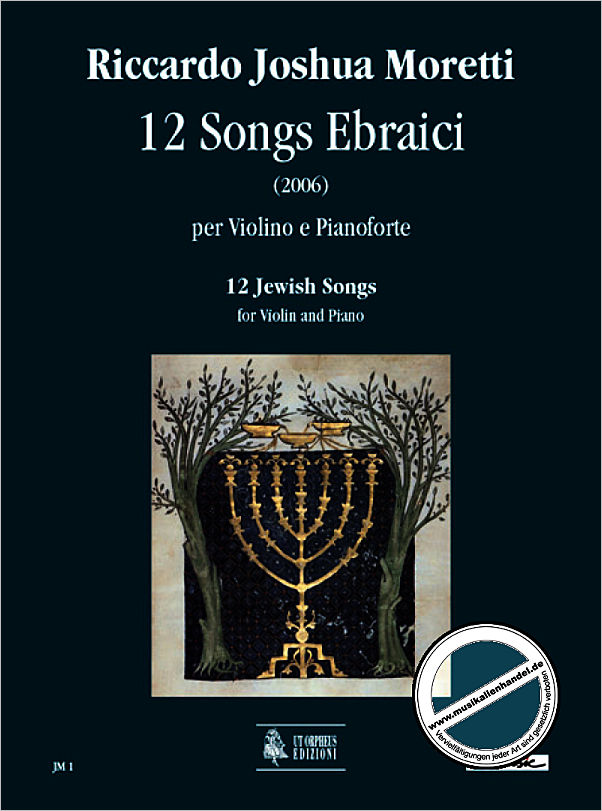 Titelbild für ORPHEUS -JM1 - 12 SONGS EBRAICI