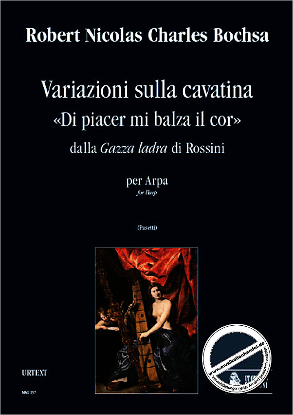 Titelbild für ORPHEUS -MAG157 - VARIAZIONI SULLA CAVATINA DI PIACER MI BALZA IL COR DALLA GAZZA