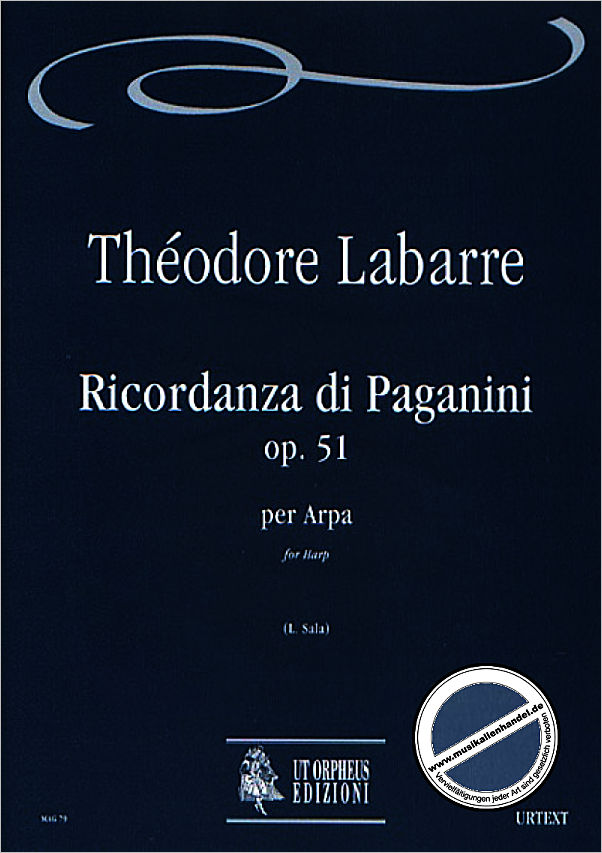 Titelbild für ORPHEUS -MAG79 - RICORDANZA DI PAGANINI OP 51