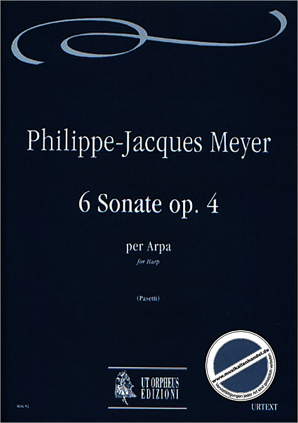 Titelbild für ORPHEUS -MAG92 - 6 SONATEN OP 4