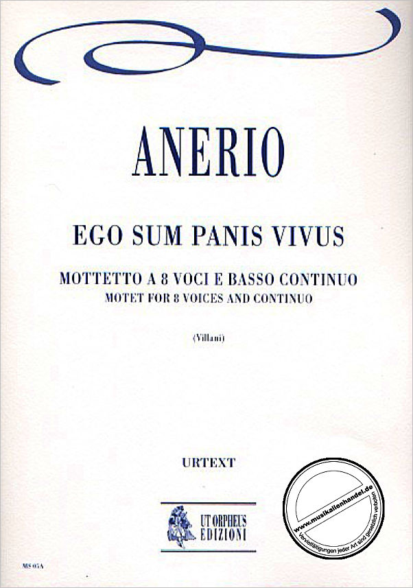 Titelbild für ORPHEUS -MS05A - EGO SUM PANIS VIVUS
