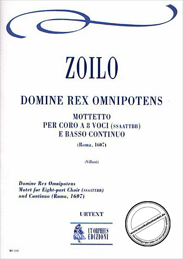Titelbild für ORPHEUS -MS24A - DOMINE REX OMNIPOTENS