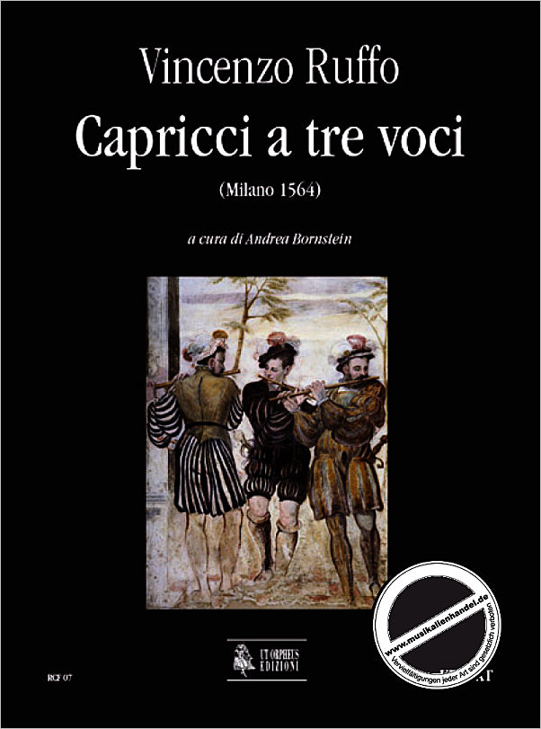 Titelbild für ORPHEUS -RCF07 - CAPRICCI A TRE VOCI