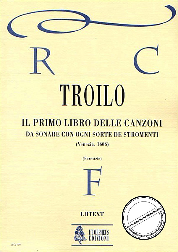 Titelbild für ORPHEUS -RCF09A - IL PRIMO LIBRO DELLE CANZONI