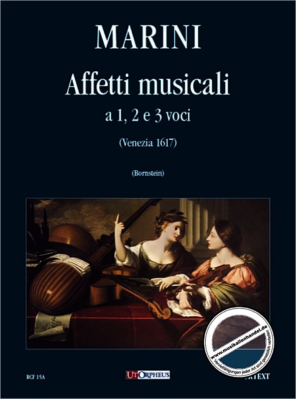 Titelbild für ORPHEUS -RCF15A - AFFETTI MUSICALI A 1 2 + 3 VOCI