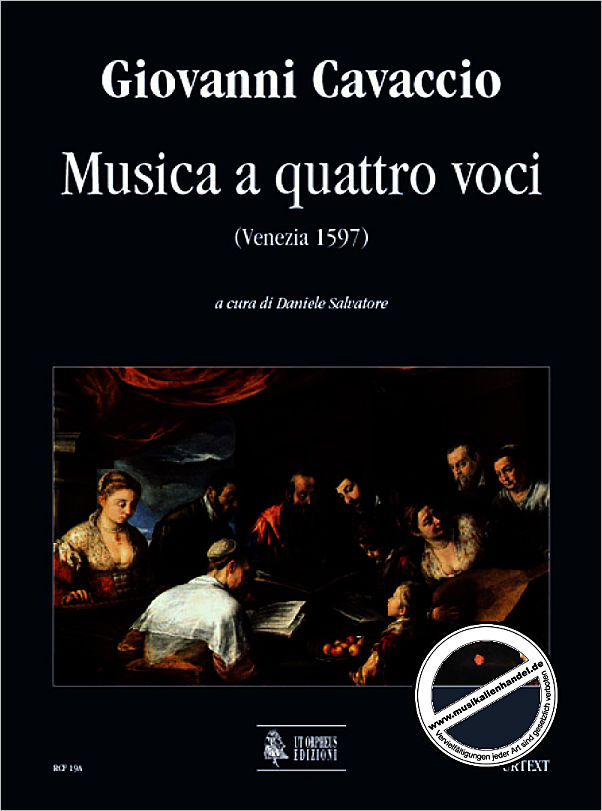 Titelbild für ORPHEUS -RCF19A - MUSICA A QUATTRO VOCI