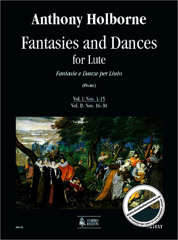 Titelbild für ORPHEUS -SDS06 - FANTASIES + DANCES 1 (NR 1-15)