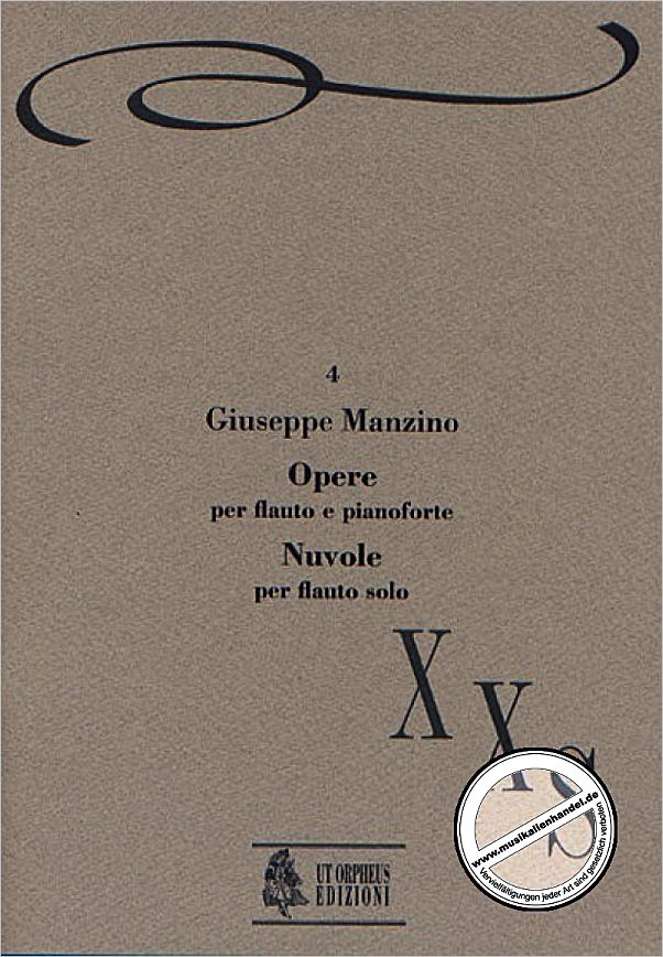 Titelbild für ORPHEUS -XXS04 - OPERE + NUVOLE