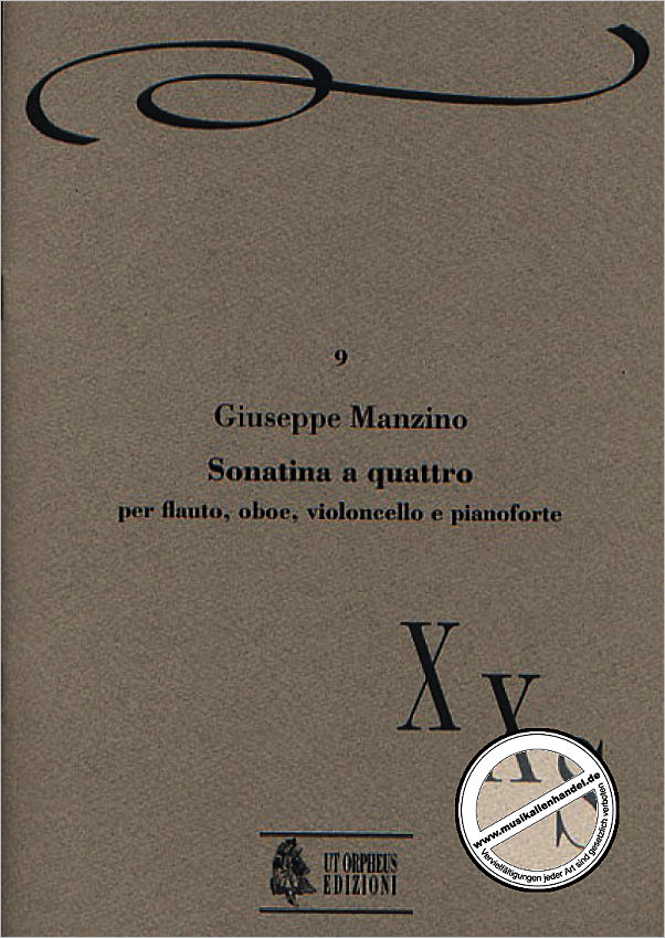 Titelbild für ORPHEUS -XXS09 - SONATINA A QUATTRO