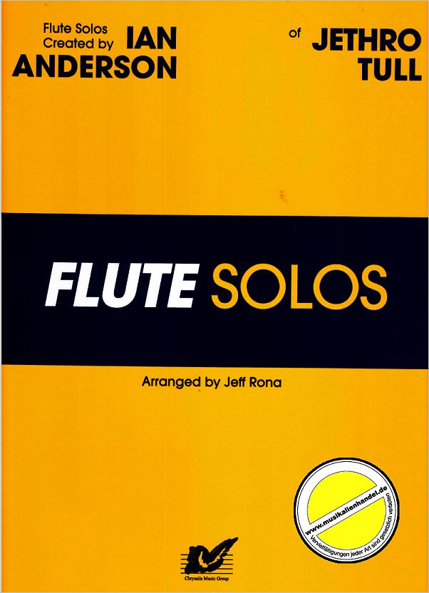 Titelbild für P 1073FLX - JETHRO TULL FLUTE SOLOS