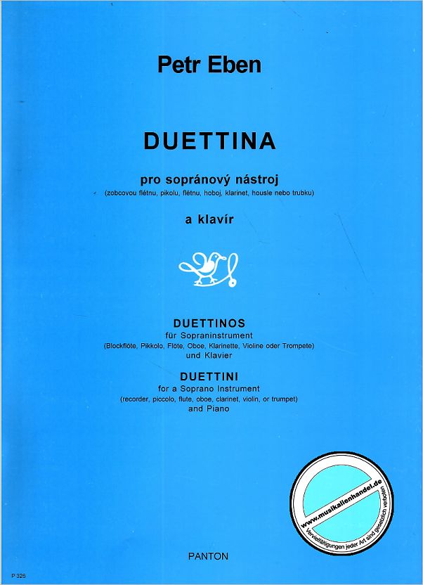 Titelbild für PANTON 326 - DUETTINOS (DUETTINA/DUETTINI)