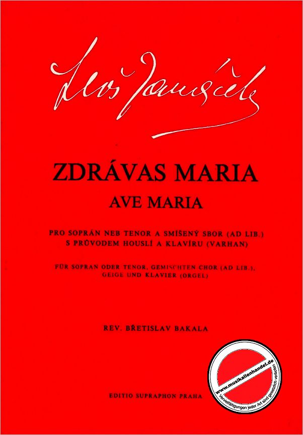 Titelbild für PRAHA 6252 - AVE MARIA