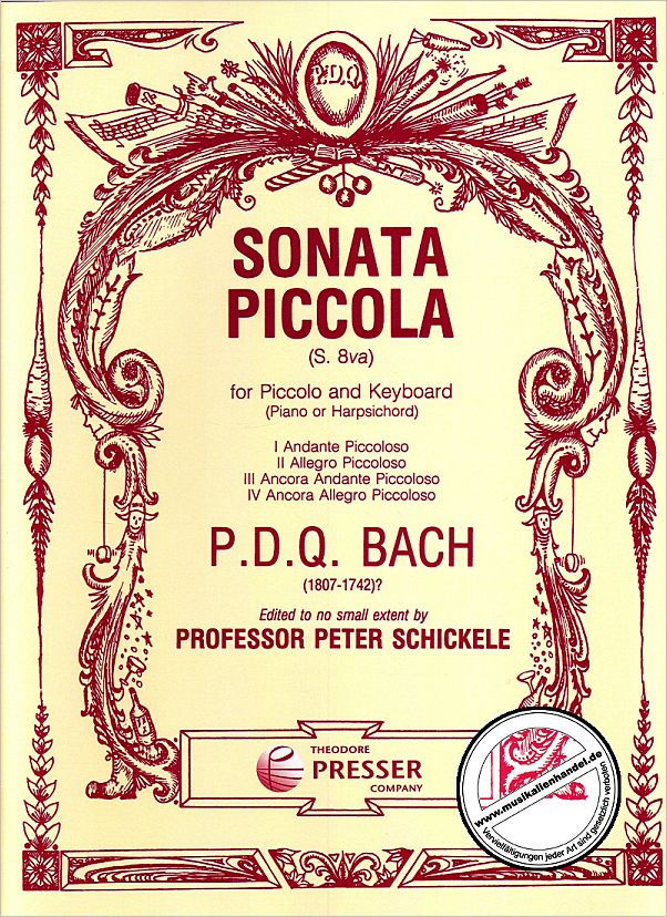 Titelbild für PRESSER 114-40458 - SONATA PICCOLA