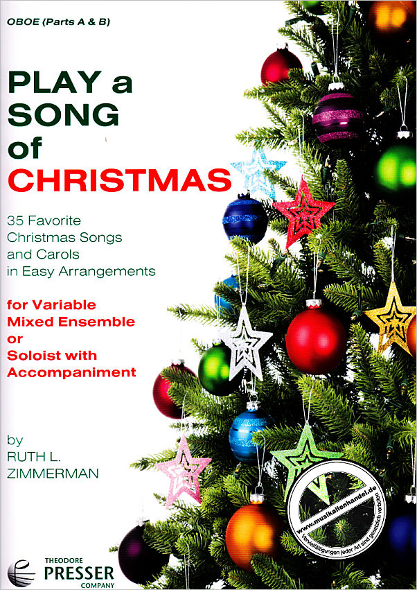 Titelbild für PRESSER 416-41033 - PLAY A SONG OF CHRISTMAS