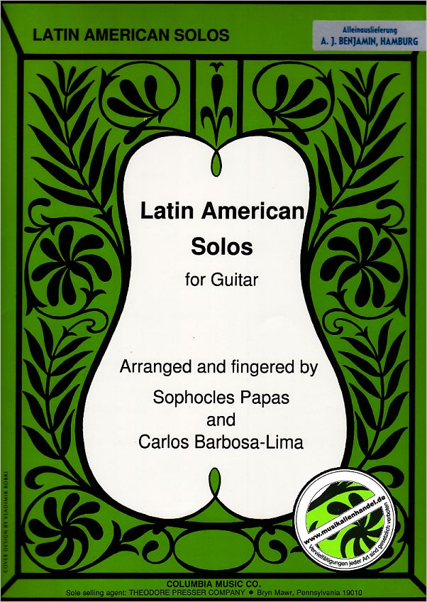 Titelbild für PRESSER 494-02062 - LATIN AMERICAN SOLOS