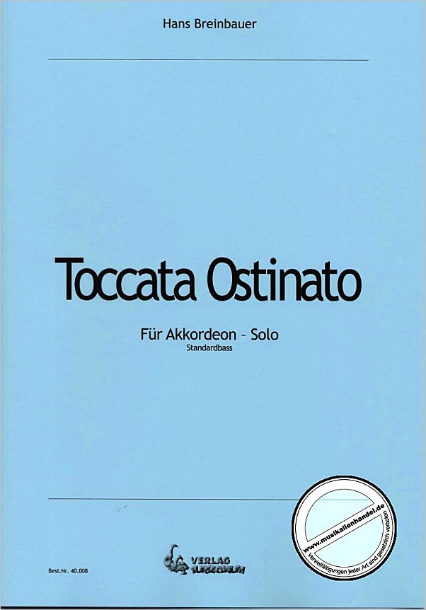 Titelbild für PURZ 40008 - TOCCATA OSTINATO