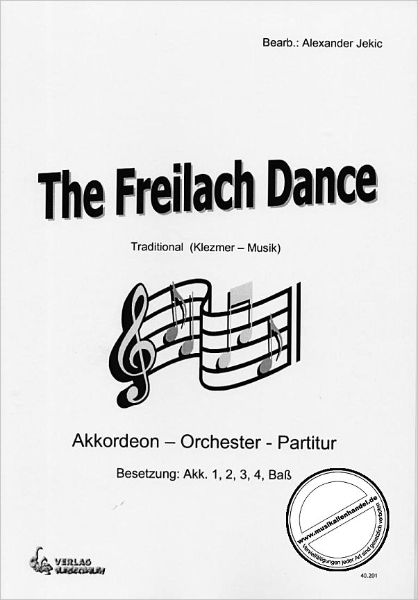Titelbild für PURZ 40201-S - THE FREILACH DANCE
