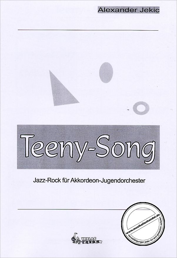 Titelbild für PURZ 40208-P - TEENY SONG