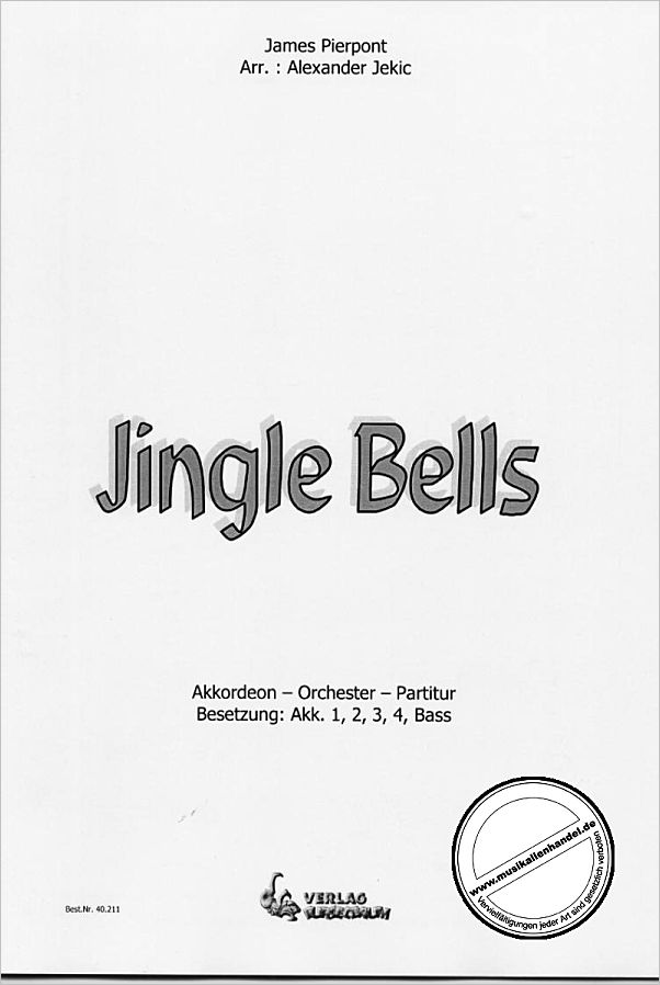 Titelbild für PURZ 40211-S - JINGLE BELLS