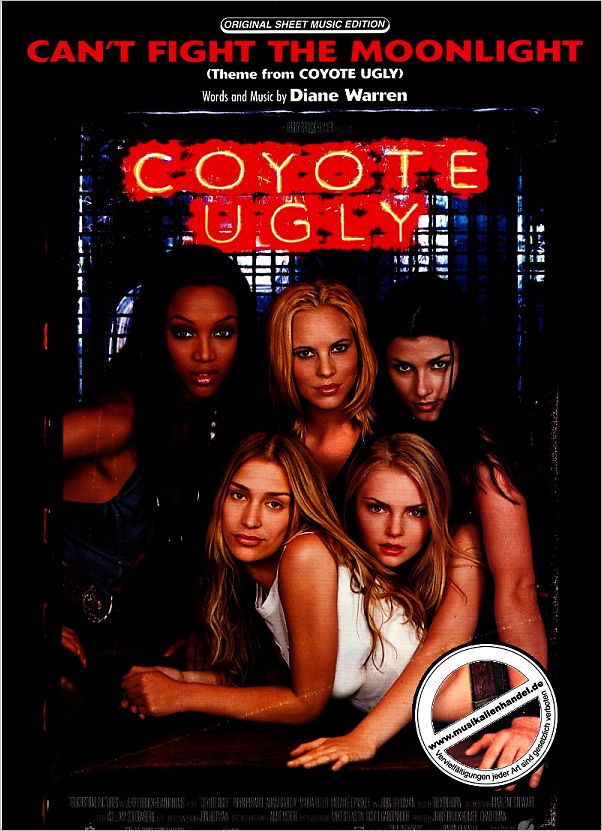 Titelbild für PVM 00134 - CAN'T FIGHT THE MOONLIGHT (THEME FROM COYOTE UGLY)