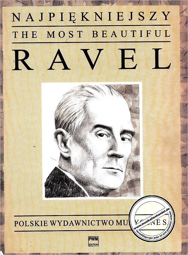 Titelbild für PWM 10566 - THE MOST BEAUTIFUL RAVEL