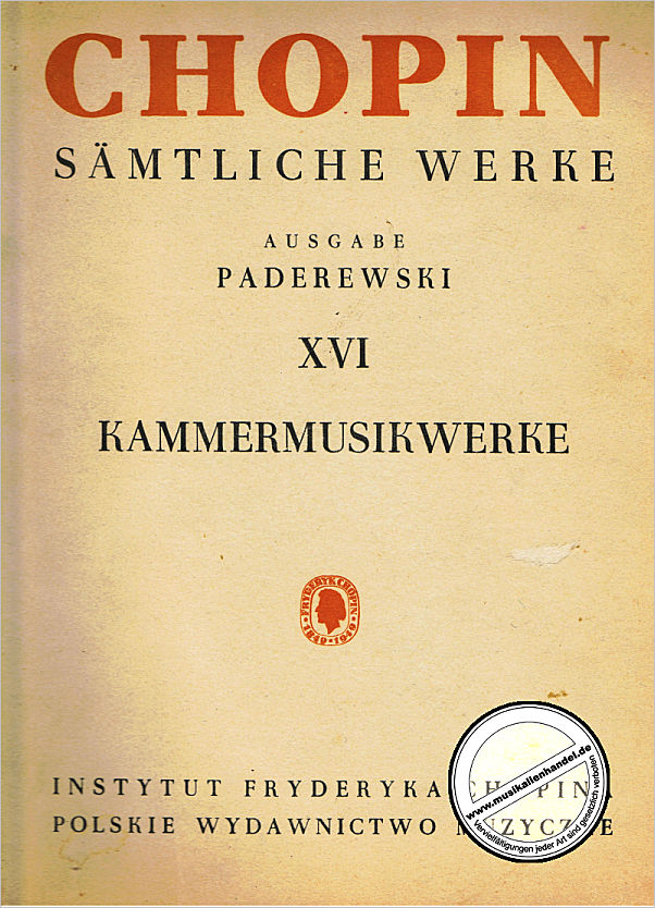 Titelbild für PWM 3095 - KAMMERMUSIK