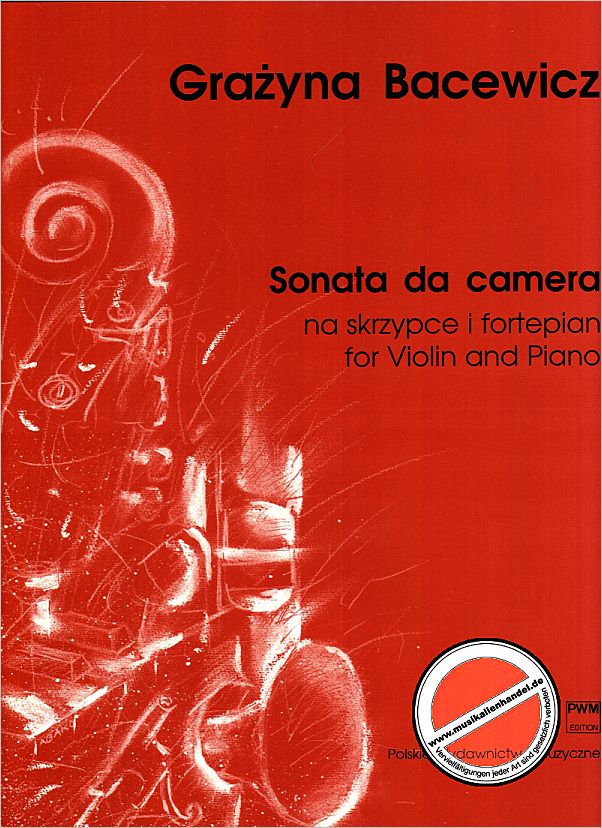 Titelbild für PWM 755 - SONATA DA CAMERA