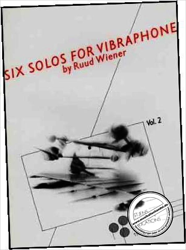 Titelbild für RAWI 1981 - 6 SOLOS FOR VIBRAPHONE 2