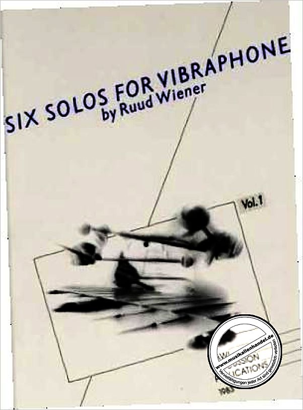 Titelbild für RAWI 83-1 - 6 SOLOS FOR VIBRAPHONE 1