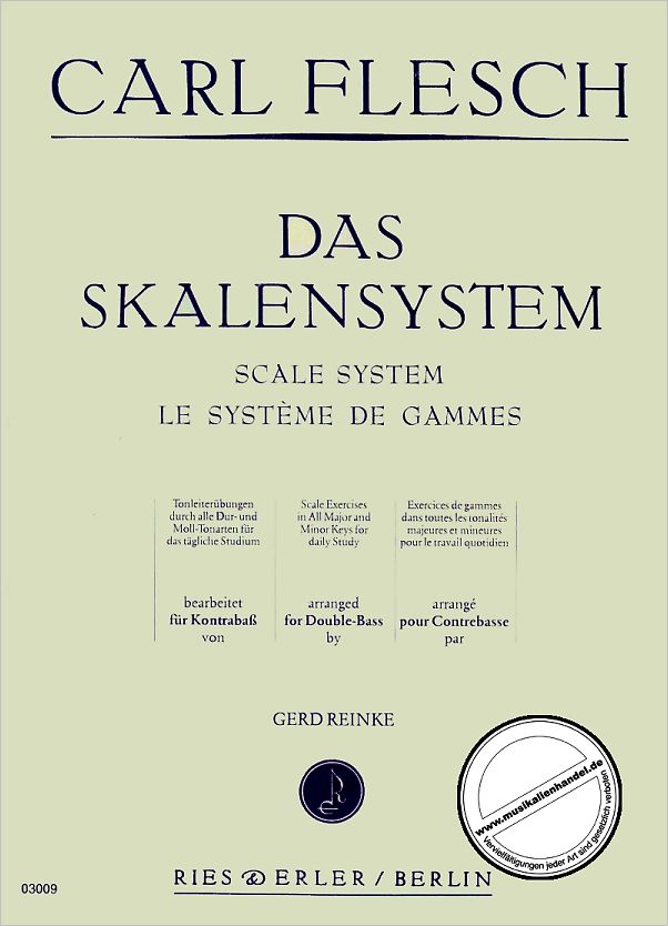 Titelbild für RE 03009 - DAS SKALENSYSTEM