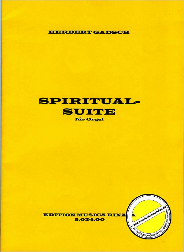 Titelbild für RINATA 5034-00 - SPIRITUAL SUITE