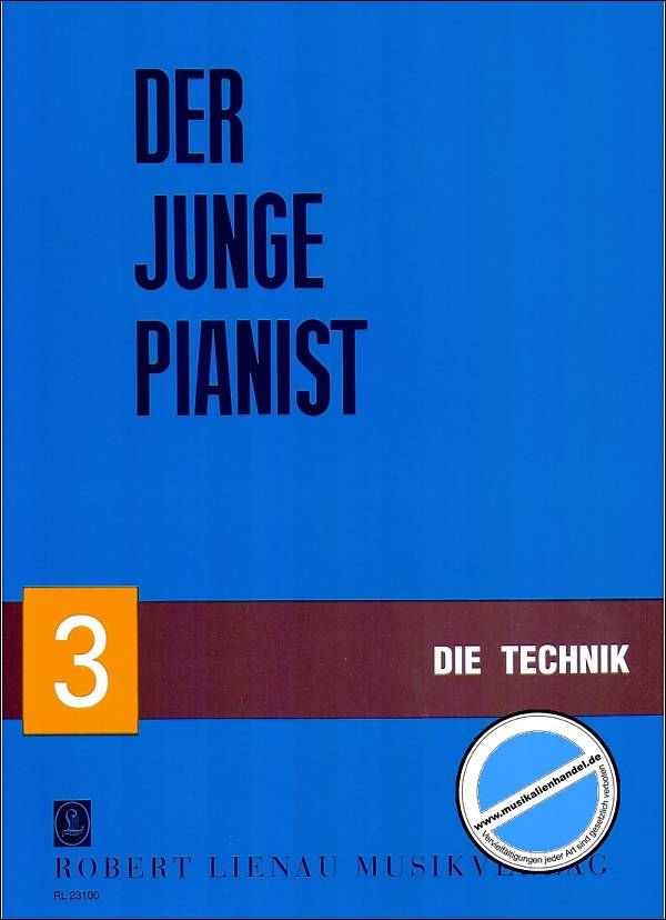 Titelbild für RL 23100 - DER JUNGE PIANIST 3 - TECHNIK