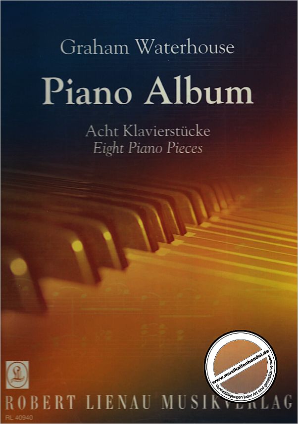 Titelbild für RL 40940 - PIANO ALBUM - 8 KLAVIERSTUECKE