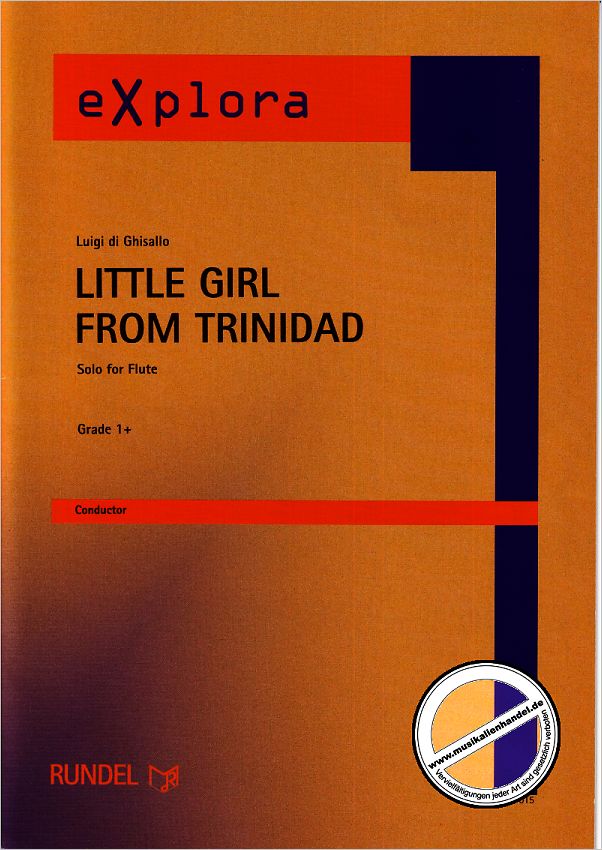 Titelbild für RUNDEL 7015 - LITTLE GIRL FROM TRINIDAD - SOLO FOR FLUTES