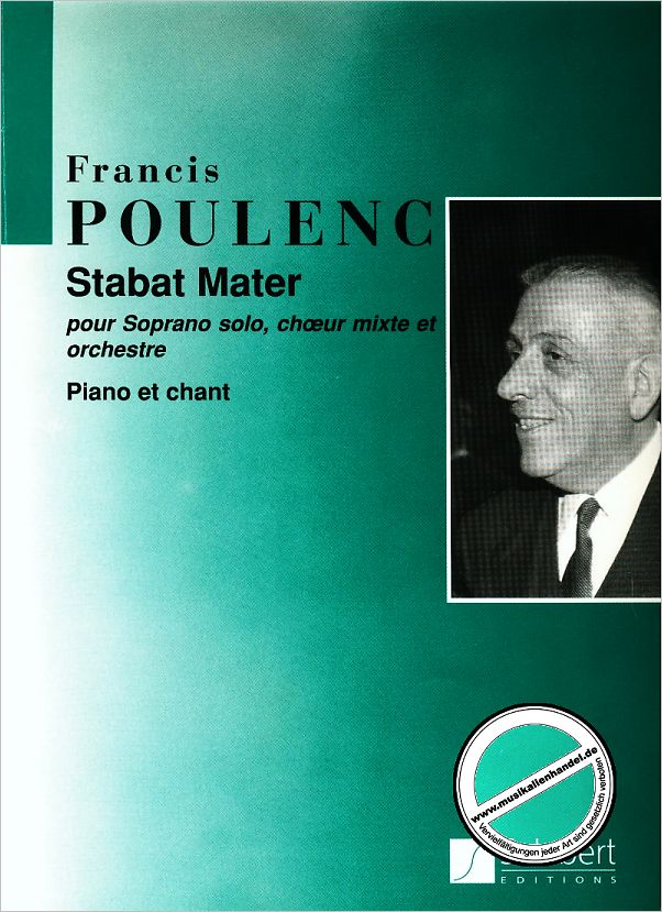 Titelbild für SALABERT 12443 - STABAT MATER