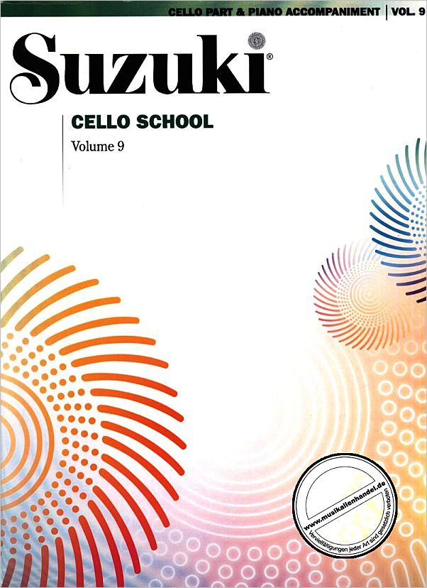 Titelbild für SBM 0365S - CELLO SCHOOL 9