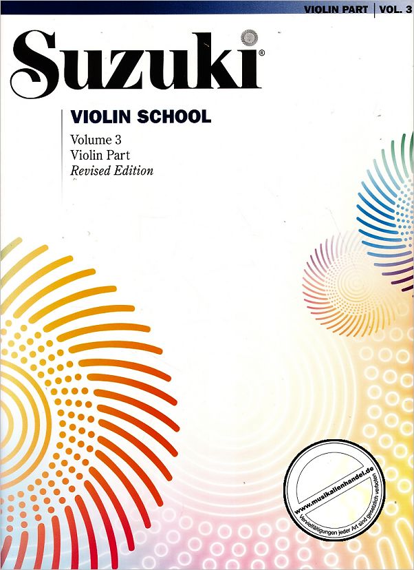 Titelbild für SBM 148S - VIOLIN SCHOOL 3 - REVISED EDITION