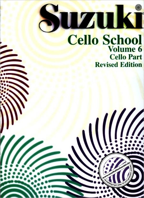 Titelbild für SBM 268S - CELLO SCHOOL 6 - REVISED
