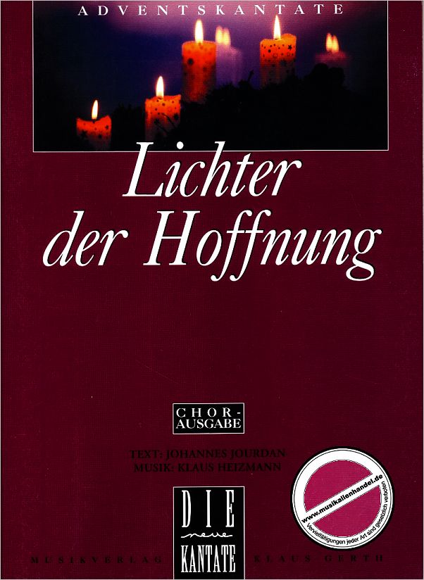 Titelbild für SCHULTE 857183 - LICHTER DER HOFFNUNG - ADVENTSKANTATE