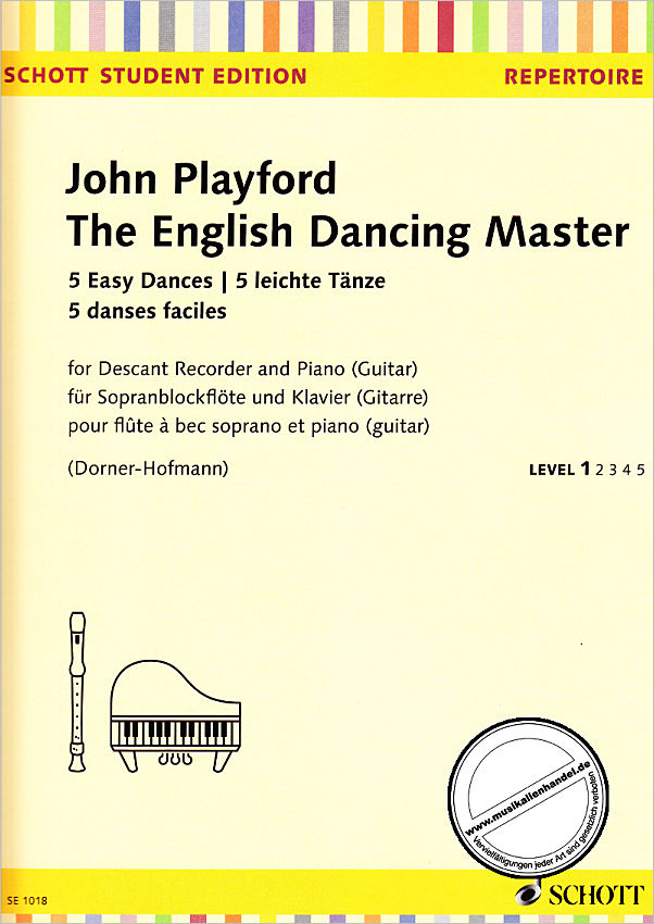 Titelbild für SE 1018 - THE ENGLISH DANCING MASTER