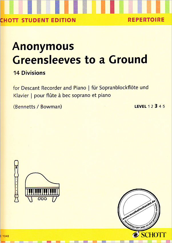 Titelbild für SE 1048 - GREENSLEEVES TO A GROUND