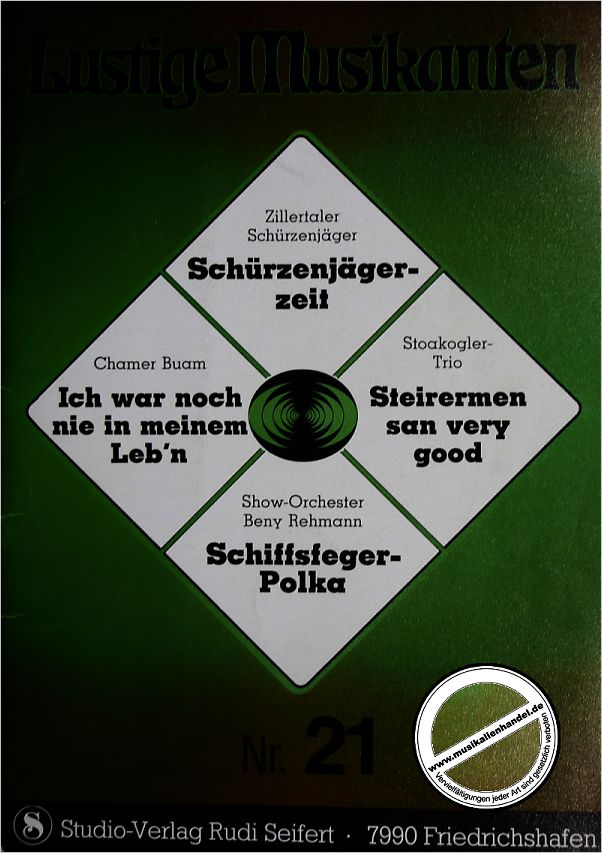Titelbild für SEIF 10010042 - LUSTIGE MUSIKANTEN 21