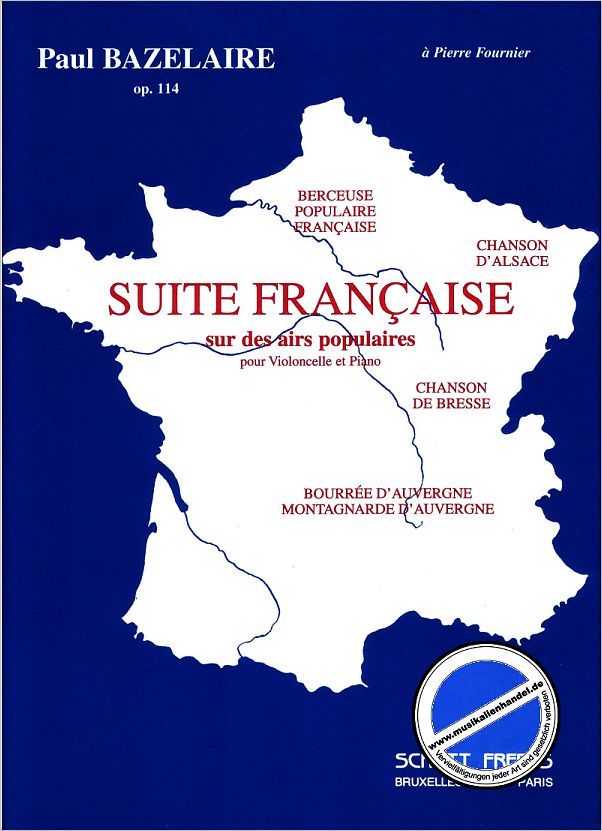 Titelbild für SF 7936 - SUITE FRANCAISE OP 114