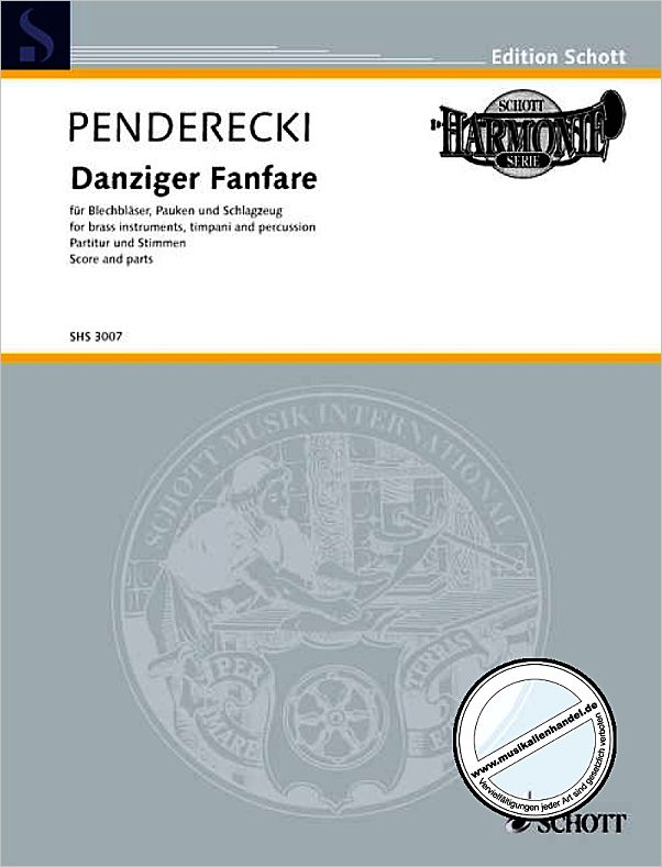 Titelbild für SHS 3007 - DANZIGER FANFARE