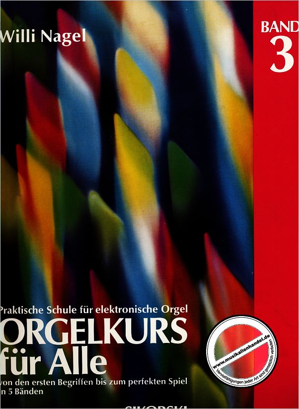 Titelbild für SIK 1003 - ORGELKURS FUER ALLE BD 3