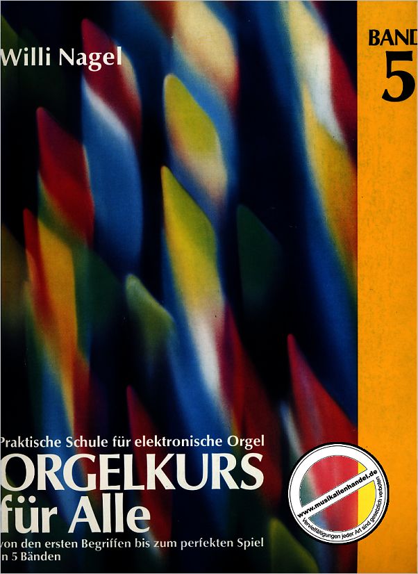 Titelbild für SIK 1005 - ORGELKURS FUER ALLE BD 5