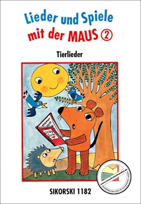 Titelbild für SIK 1182 - LIEDER + SPIELE MIT DER MAUS 2