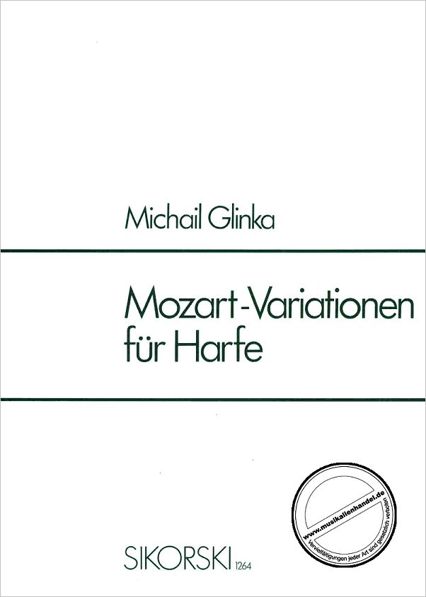 Titelbild für SIK 1264 - MOZART VARIATIONEN