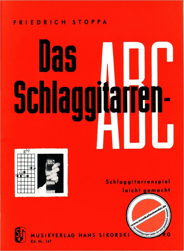 Titelbild für SIK 147 - DAS SCHLAGGITARREN ABC