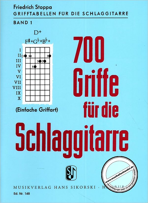 Titelbild für SIK 148 - 700 GRIFFE